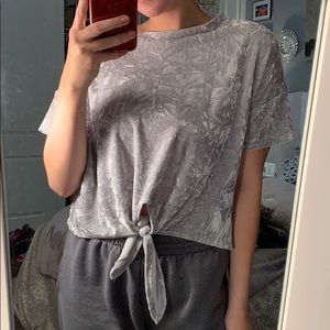 Loose Velour Tee